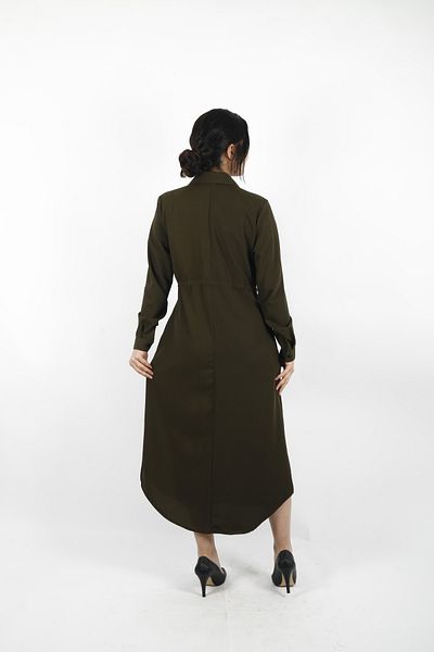 HİSSET Cuffed Collar Tunic