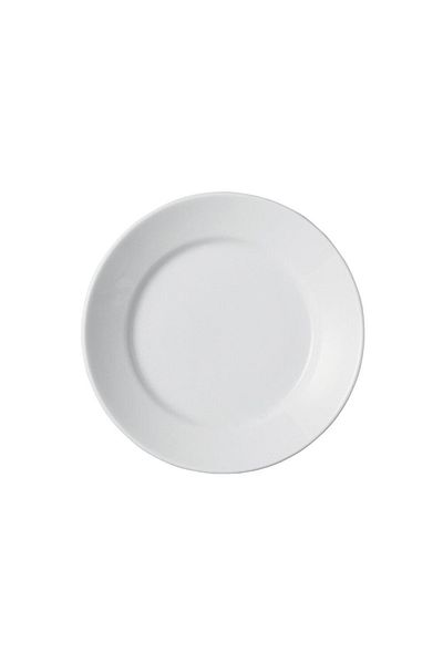 Porland Bella White Flat Plate 28cm 04por004810