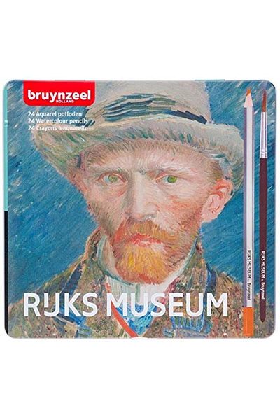 Talens Bruynzeel Van Gogh 24-Piece Watercolour Pen in Metal Box
