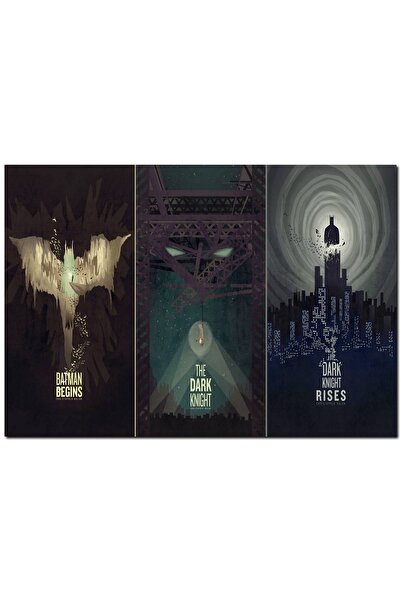 Cakatablo صورة ملصق فيلم باتمان يبدأ فارس الظلام Dark Rises (مقاس 25 × 35 سم)
