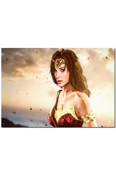 Cakatablo Wonder Women Gal Gadot Image (35X50 cm Size)