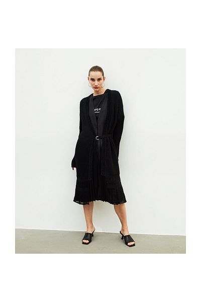 İpekyol Langer Cardigan aus Wolle