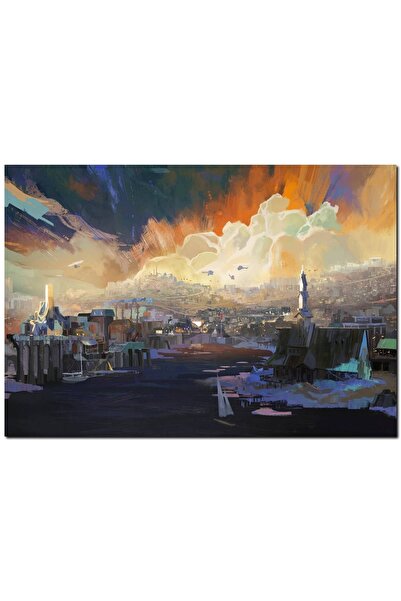 Cakatablo Disco Elysium Sanat Eseri Aleksander Rostov Oyun Sanat Görseli (50x...