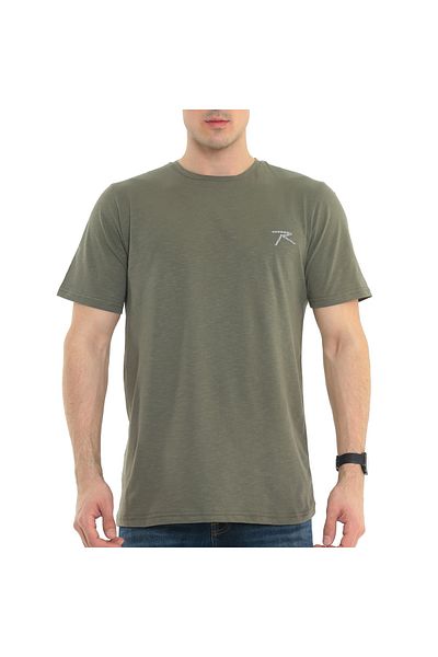 raru Tricou kaki pentru bărbați - Model Gravıs