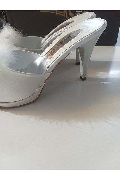 Ebrar Çeyiz Polo Platform Polo Pearl Slippers