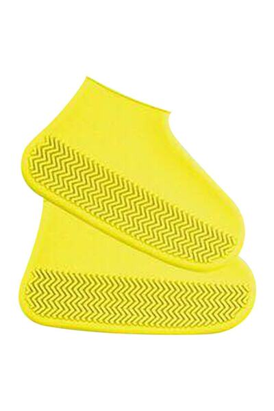 pazariz Ayakkabı Yağmurluk Toz Su Çamur Geçirmez Slikon M Beden 34 - 39 Numar...