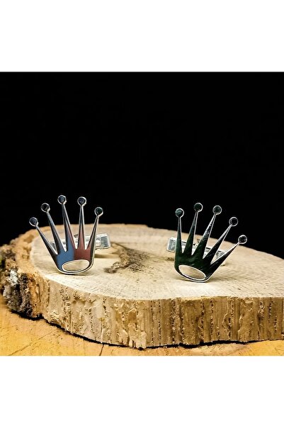 Gökdeniz 925 925 Ayar Gümüş Rolex Model Erkek Hediyelik Kol Düğmesi