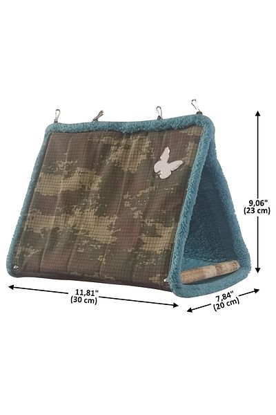 Akat Cosy Camouflage Parrot Hammock Large Size (Jako, Macaw, Kakadu..)