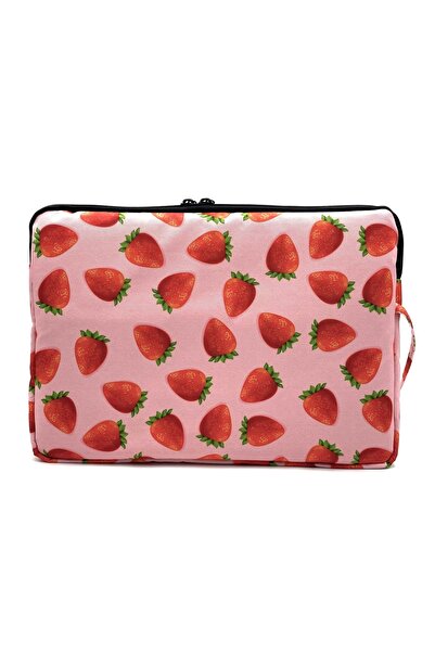 Differ Studio 13-14 بوصة نمط الفراولة كمبيوتر محمول/ماك بوك/دفتر/حقيبة/حقيبة