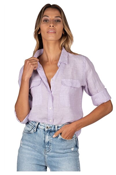 Piola Club Cămașă de in pentru femei Relax Fit