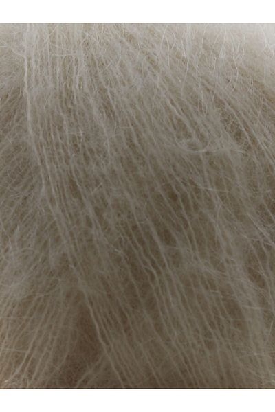 Gazzal Super Kid Mohair 25 Gr 78% Wool - 22% Pa Mixed Natural Hand Knitting Yarn Taka Yarn (64408)