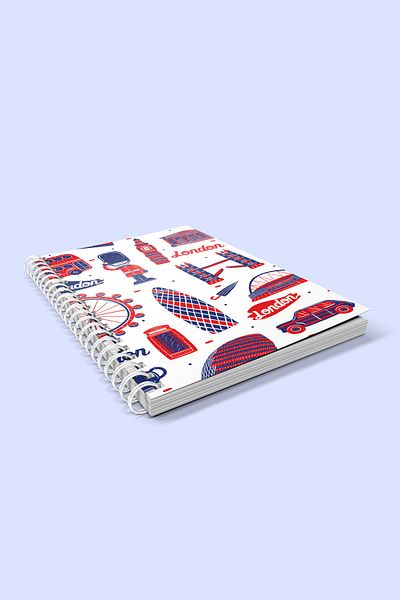 CoNotes A5 Spiral Checked Notebook (15x21cm)