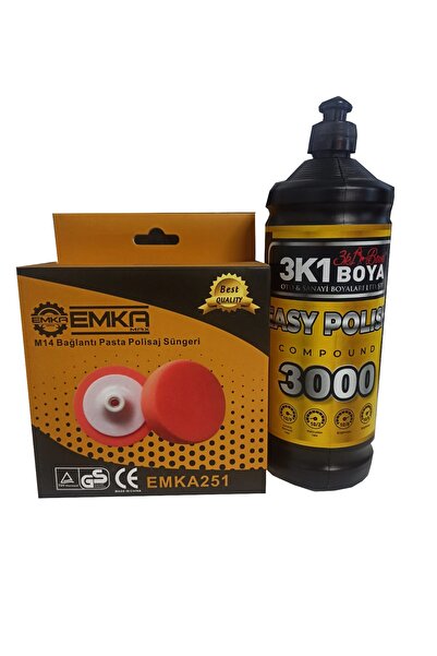 3k1 boya 3k1 2li Set (3000 İNCE PASTA 1KG-PASTA SÜNGERİ)