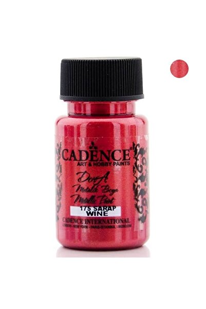 Cadence Dora Metalik Boya 50ml 175 Şarap