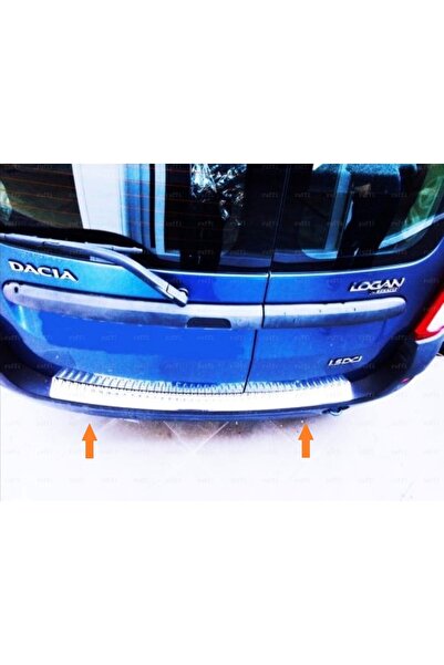Leonacs Fams Otomotiv Dacia Logan Mcv Uyumlu Krom Arka Tampon Üstü Koruma 200...