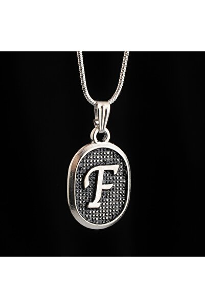 idolavm Kişiye Özel Harfli Erkek Kadın Kolye Çelik Takı Aksesuar K24 T5