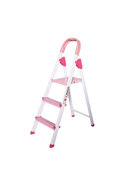 Kanat Rita Colorful 2 Basamaklı Merdiven Pembe