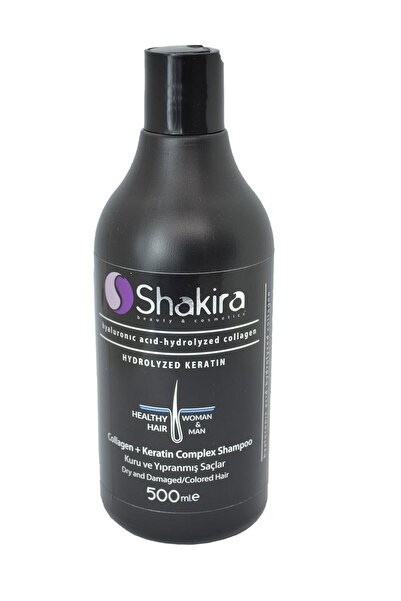 Shakira شامبو حمض الهيالورونيك بالكولاجين 500 مل - للشعر الجاف/الفارغ/المصبوغ