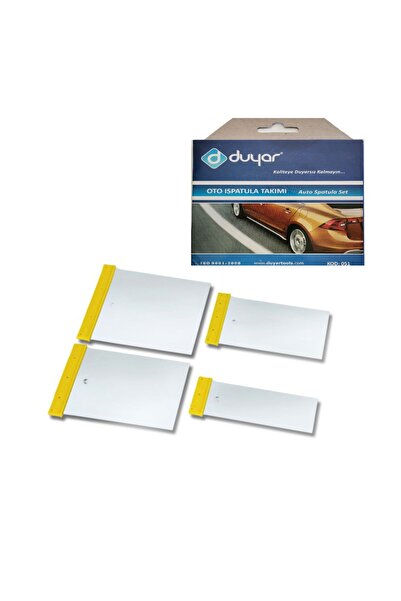 Duyar Oto Ispatula Takımı 4 Parça 50-80-100-120 Mm