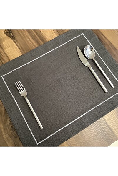 OYA home Antrasit Amerıkan Servis Set -6 Parca