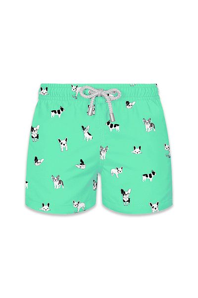 John Frank Pantaloni scurți de mare pentru băieți F.bulldog Mint