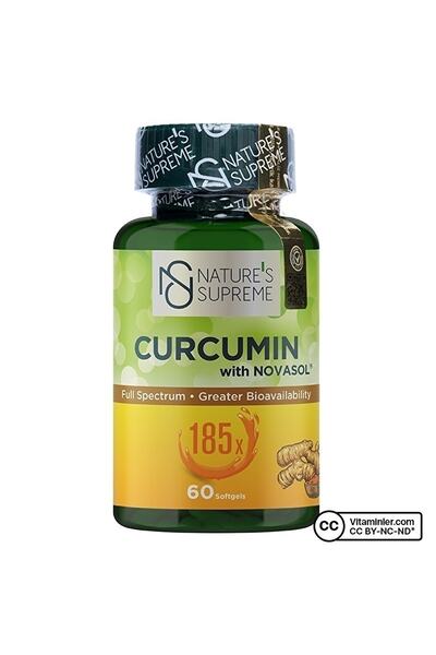 Nature's Supreme Curcumin 60 Yumuşak Kapsül
