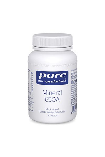 Pure Encapsulations Mineral 650 A - 90 Capsules Decorated