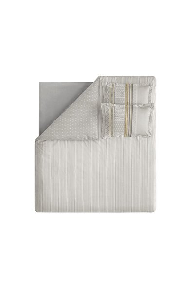 Yataş Pamena Ranforce Tek Kişilik Nevresim Takımı - Gri