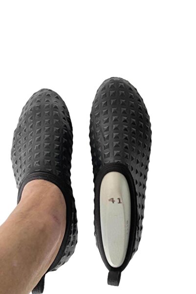 Savana Kabartma Desen Suni Deri Deniz Ayakkabısı