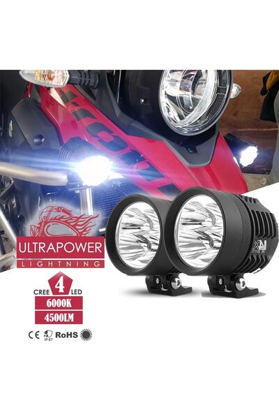 C9 Ultra Power Usa Cree 4 Led Unıversal Sis Farı 24w 2'li