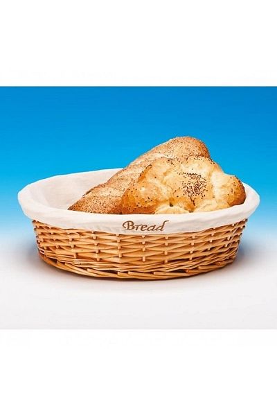 Zicco Round Wicker Bread Basket