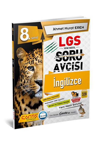 Çanta Yayıncılık Çanta Yayınları 8 Sınıf Ingilizce Lgs Yeni Nesil Soru Avcısı