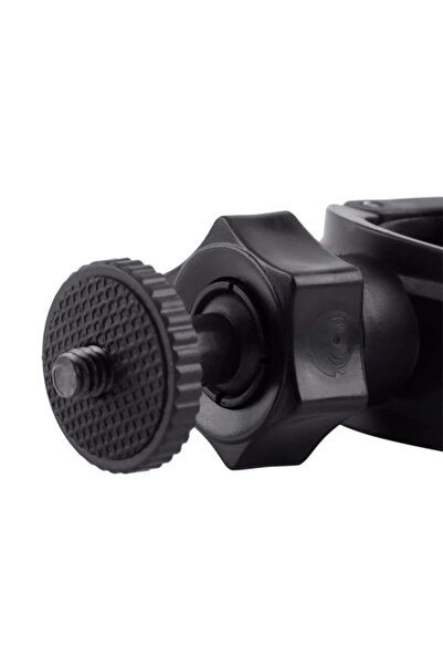 Knmaster Tüm Aksiyon Kameralara Uyumlu Gidon Aparatı + Tripod Adaptörü