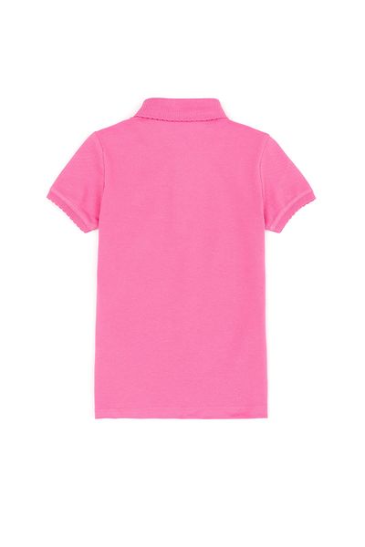 U.S. Polo Assn. Ροζ κοριτσίστικο μπλουζάκι