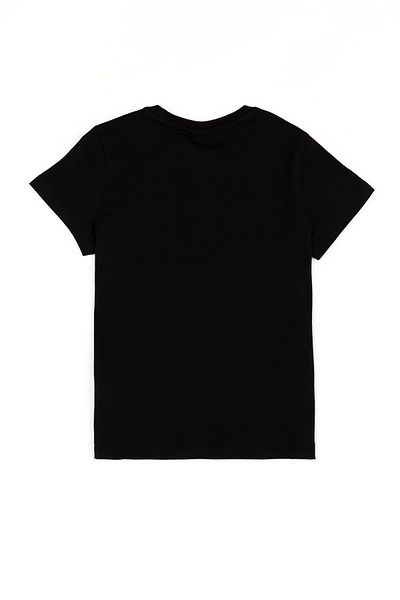 U.S. Polo Assn. Tricou negru pentru băiat