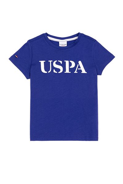 U.S. Polo Assn. Tricou albastru pentru baieti