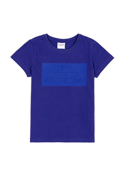 U.S. Polo Assn. Синя момчешка тениска