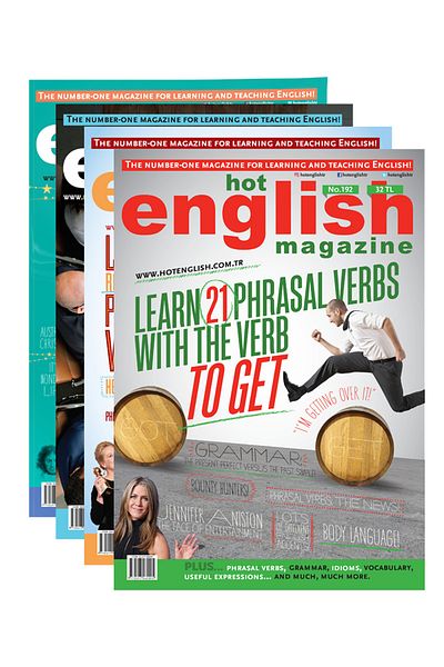 Hot English Magazine of Previous Numbers - Pack of 10