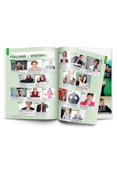 Hot English Pack of 8 Previous Magazine Numbers