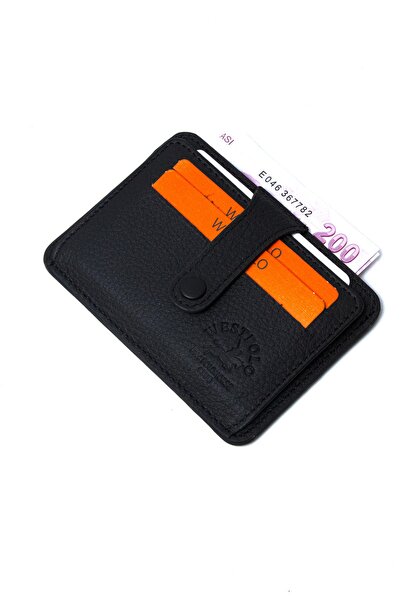 Westpolo Hakiki Mat Deri Unisex Kartlık Cüzdan