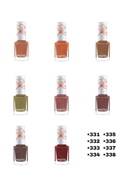 Pastel Oje 8 Renk (331-332-333-334-335-336-337-338)