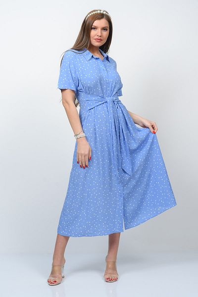 TUSSE Rochie elegantă, cu modele, cu nasturi, crep, mărime mare, cu curea
