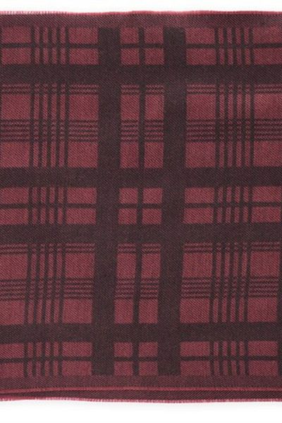 Ermenegildo Zegna Plaid Shawl