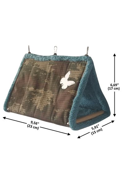 Akat Cosy Camouflage Parrot Hammock Medium Size (Sultan, Konur, Pakistan...)