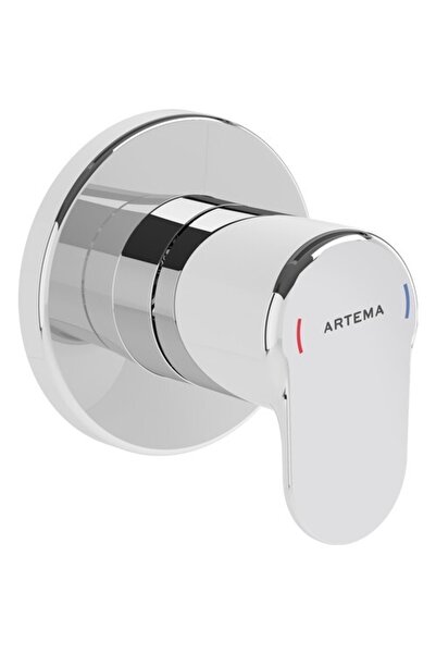 Artema Root Round A42730 Built-in Stop Valve, Surface Mounted, Chrome