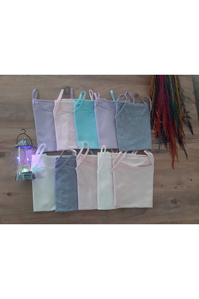 ParisTrend Children's Summer Cotton Undershirt 10pcs