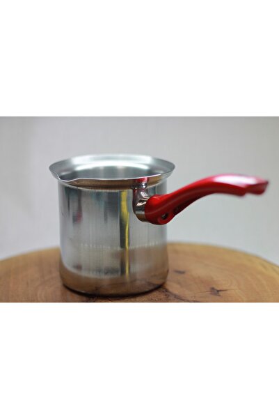 ÜZÜM ÇELİK Büyük Boy Çelik Cezve No.7, Dayanıklı ve Şık Kahve Cezvesi