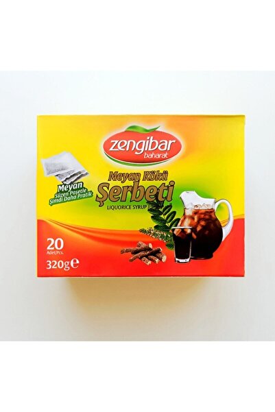 Zengibar Meyan Kökü Şerbeti 320 Gr. 20 Adet/pcs.
