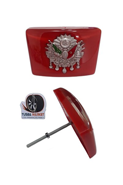 TUSBA MARKET المسمار شعار الطغراء العثماني التلقائي | شعار شبكة المصد الأمامي...