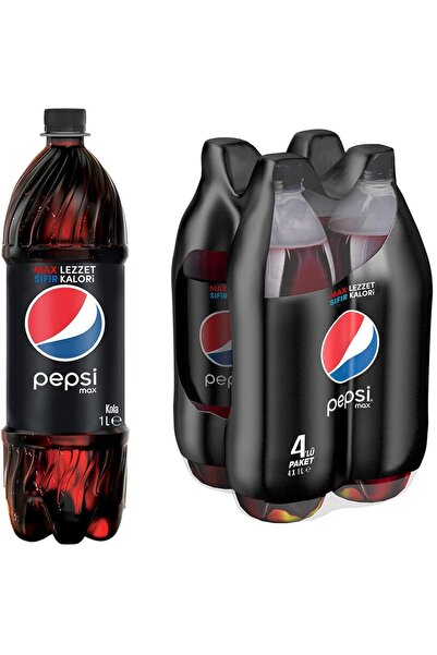 Pepsi Max Cola 1 lt 4'lü Paket